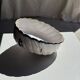 Ceramic cheese dome with lily flower decoration H7 D19