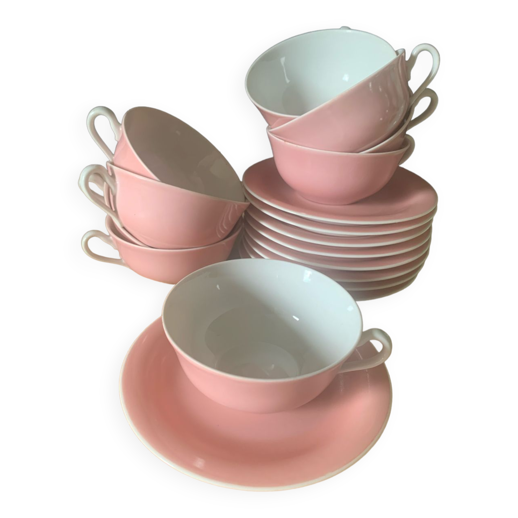 Limoges porcelain coffee cups