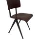 Chaise industrielle Galvanitas S16 Pagholz Pays-Bas 60's