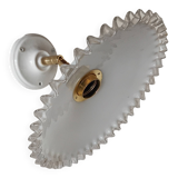 Vintage opaline lace wall light
