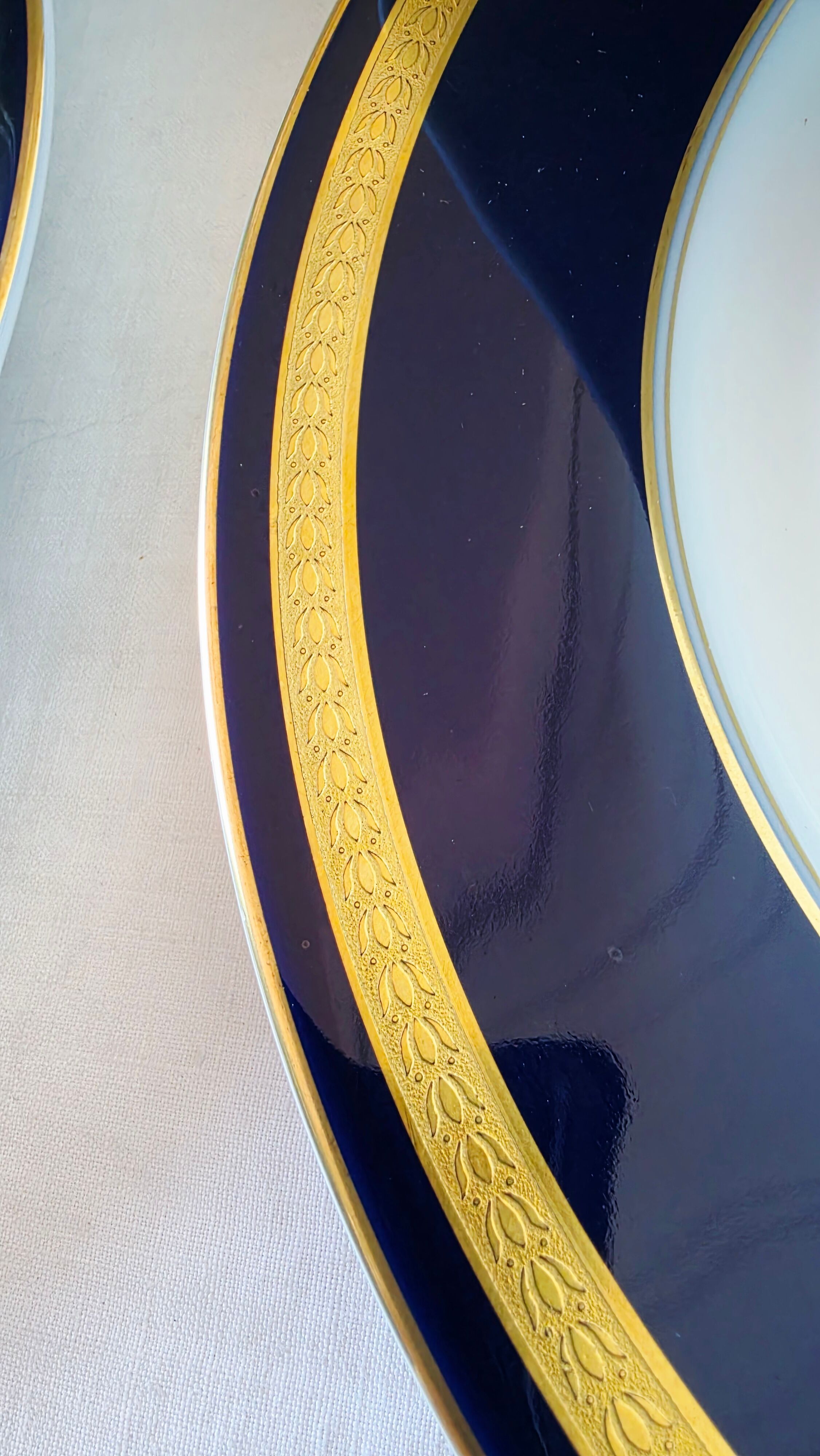 Service de 6 assiettes plates Rosenthal Classic Rose