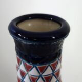 Art Deco ceramic vase with bird decoration by Amphora, 1920