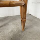 Pair of high rattan stools