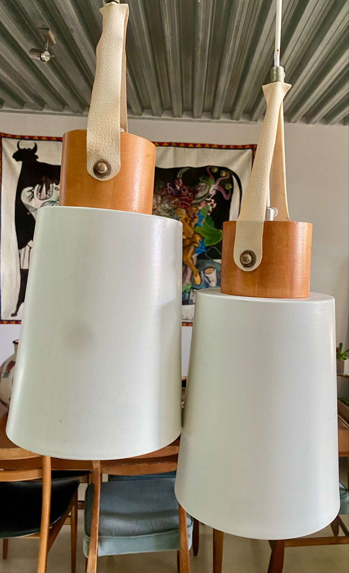 Suspension scandinave vintage