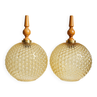 Set of 2 "Bubble" pendant lights Helena Tynell