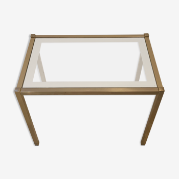 Brass coffee table