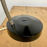 Black bakelite table lamp, 1960s