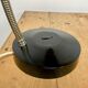 Black bakelite table lamp, 1960s