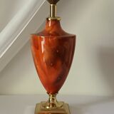 Vintage ceramic baluster lamp foot