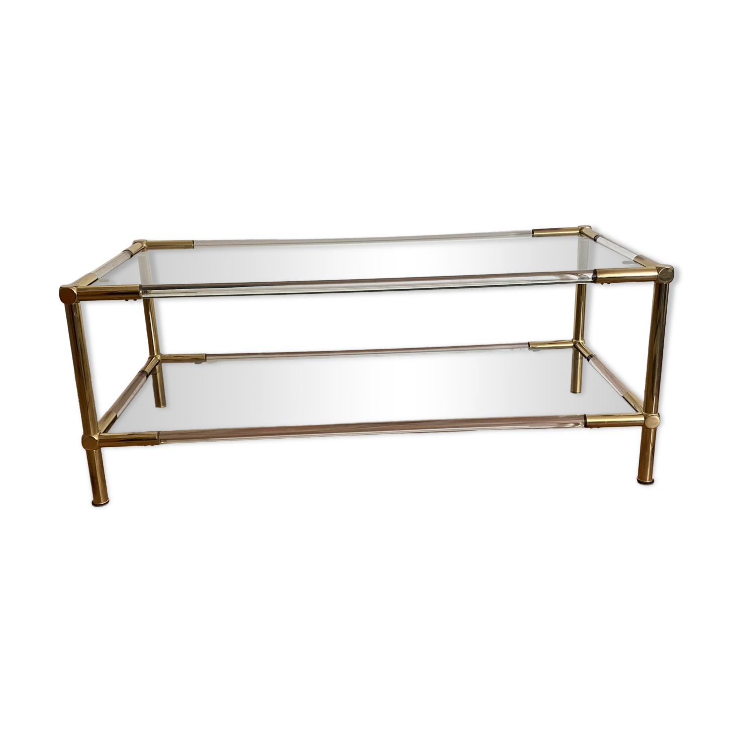 Table basse Roche Bobois. 1970. Hollywood Regency.