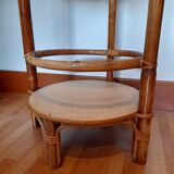 Servant - vintage bamboo stool