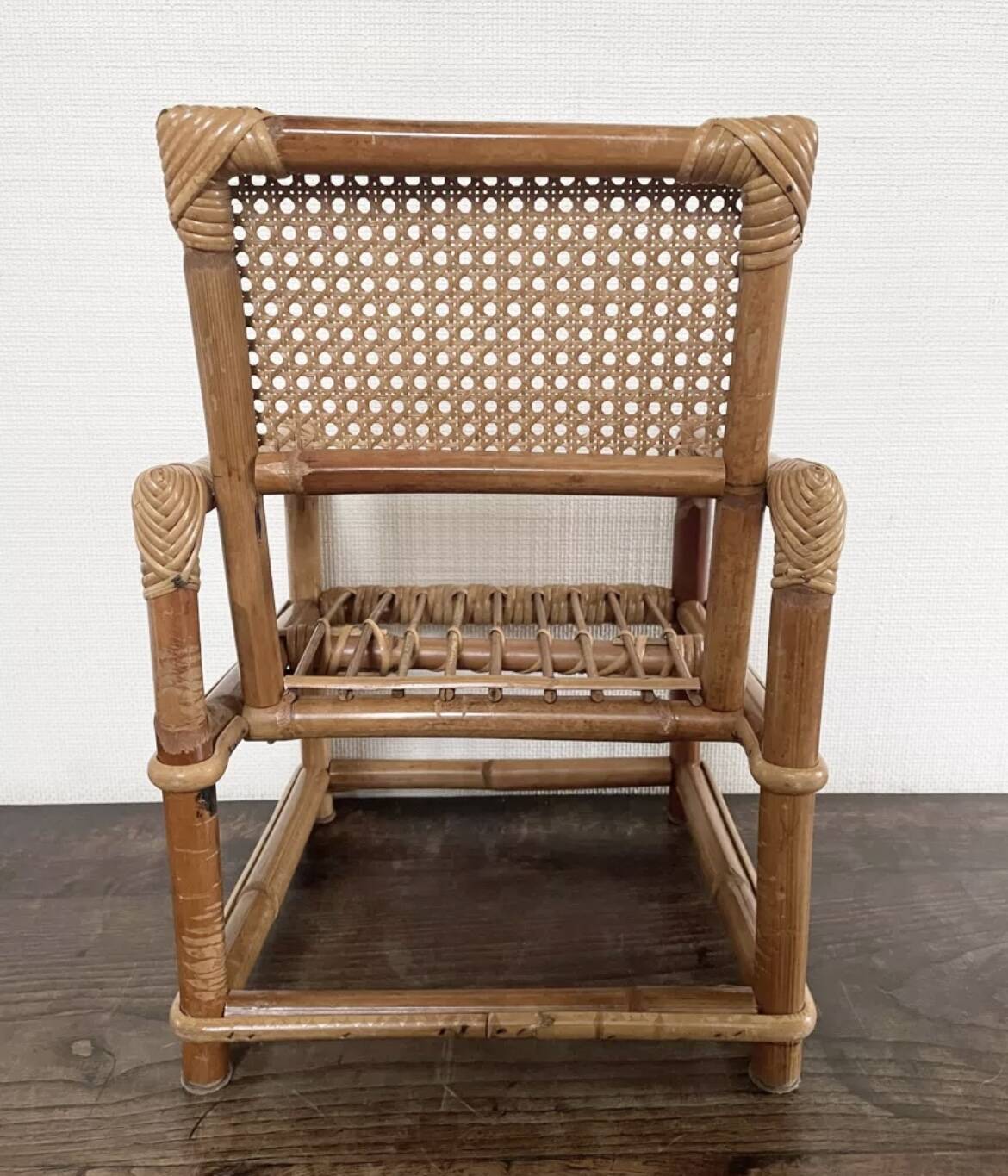 Children's rattan armchair