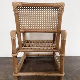 Children's rattan armchair