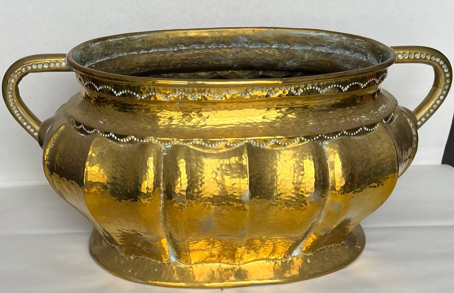 Large Copper Planter