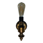 Vintage wall lamp from Latón Dorado, years 60