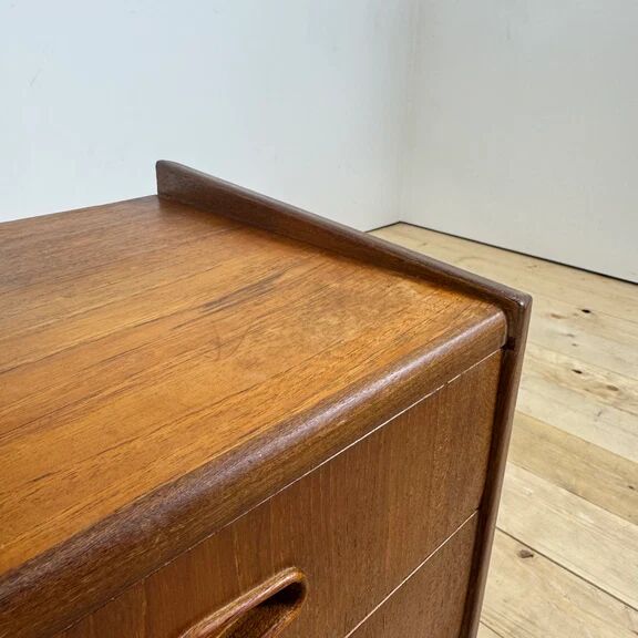 Danish teak bedside table, 1960s