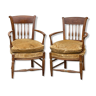 Pair of Provencal armchairs