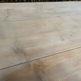 Table de ferme et ses deux bancs aéro gommé