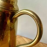 Brassware coffee maker - hammered copper Maudoux Dinant - Mid-century