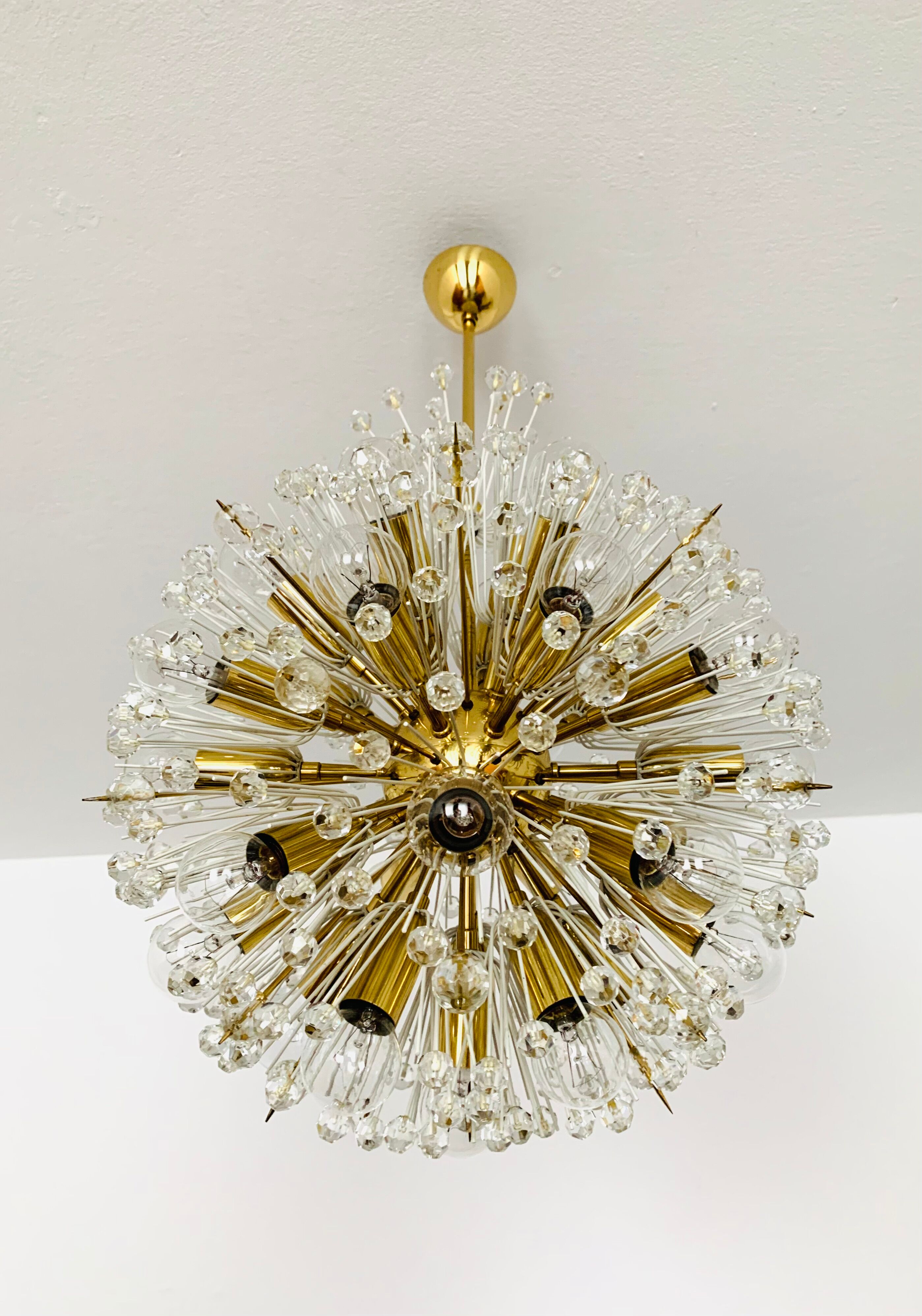 Dandelion Chandelier by Emil Stejnar for Rupert Nikoll