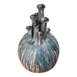 Large Fireplace Vase Studio in Brutalist Mid-Century Ceramic by Gerhard Liebenthron, 1974