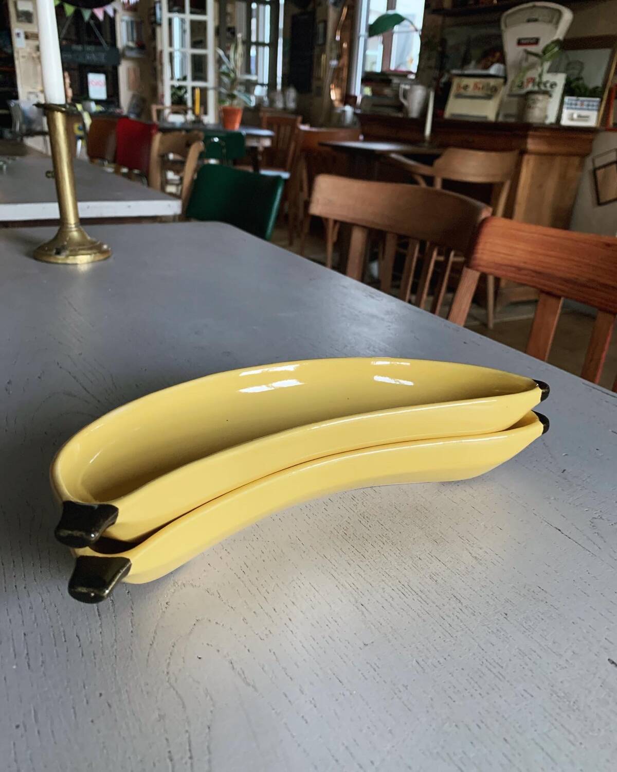 Empty banana pocket