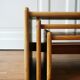 3 tables gigognes en pin