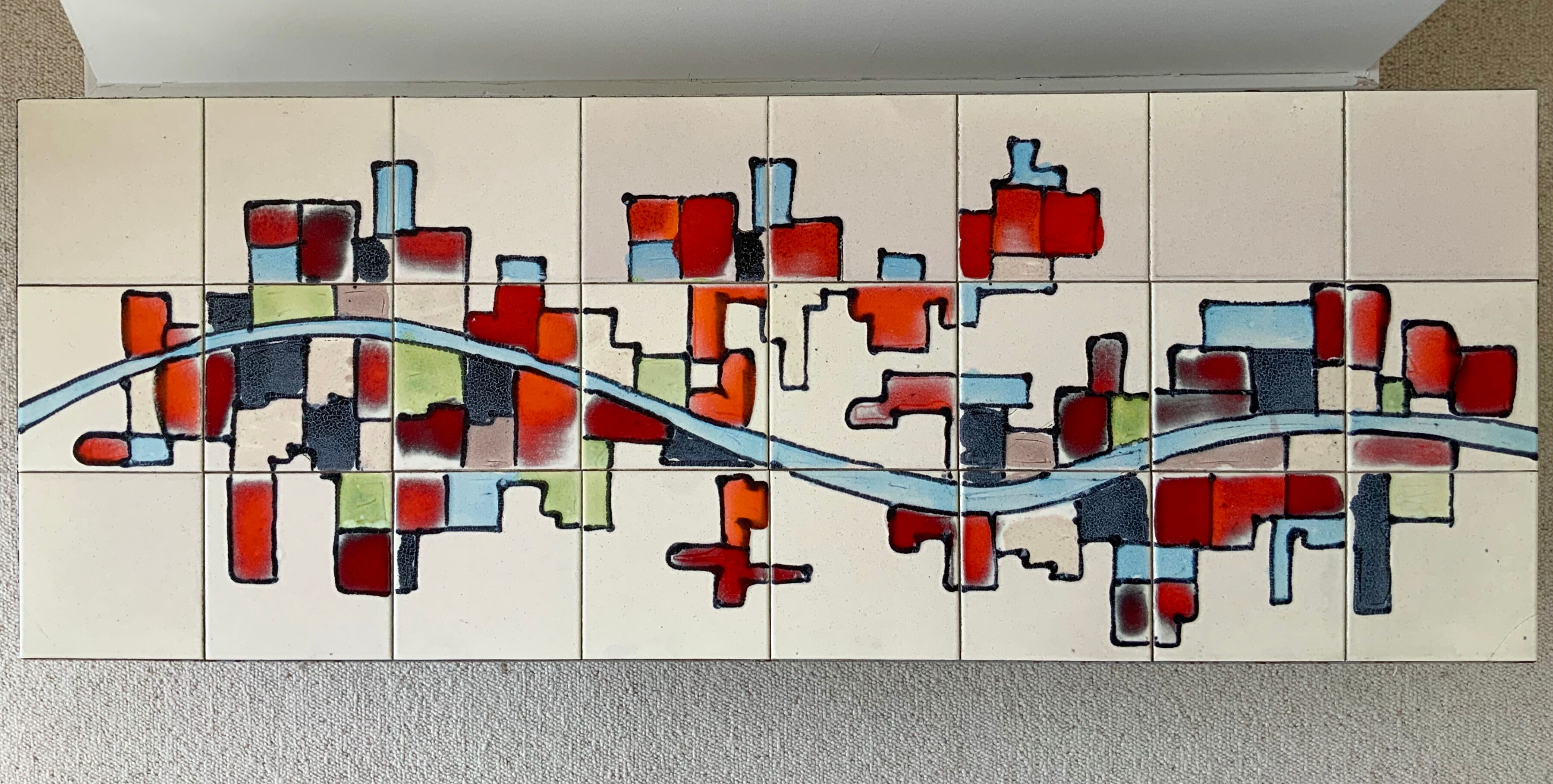 Ceramic coffee table