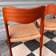 Set of 4 Møller 71 chairs