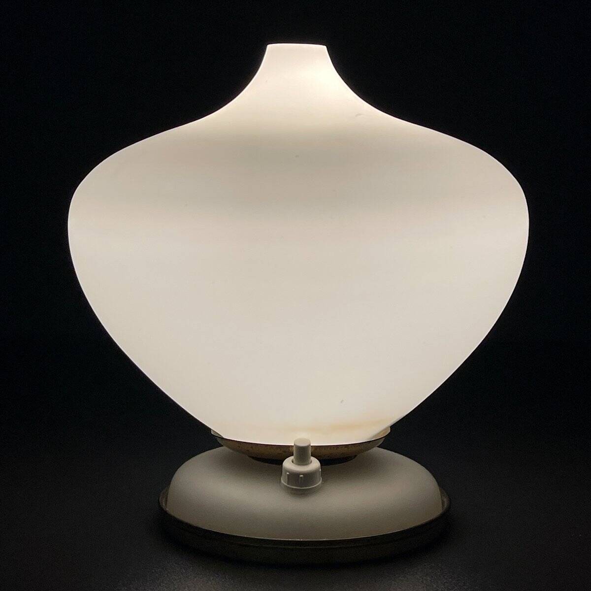 Vintage Murano table lamp by Stilnovo, Italy, 1950s.