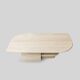 Vintage Italian Travertine Coffee Table, 1970s.