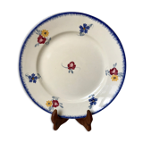 Round dish Digoin Sarreguemines model "Mary-Lou" 30s