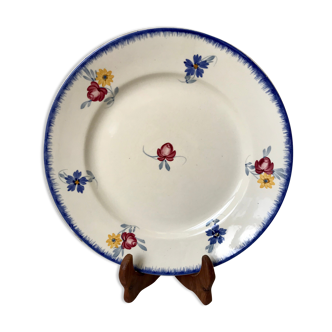 Round dish Digoin Sarreguemines model "Mary-Lou" 30s