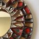 Ceramic mirror roland zobel the anduze cyclades