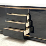 Credence laquée, années 1970