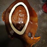 Dish in the shape of vallauris fish