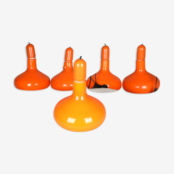 Orange suspensions by Staff Germany 1970s