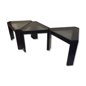 set de trois tables modulables - 1970