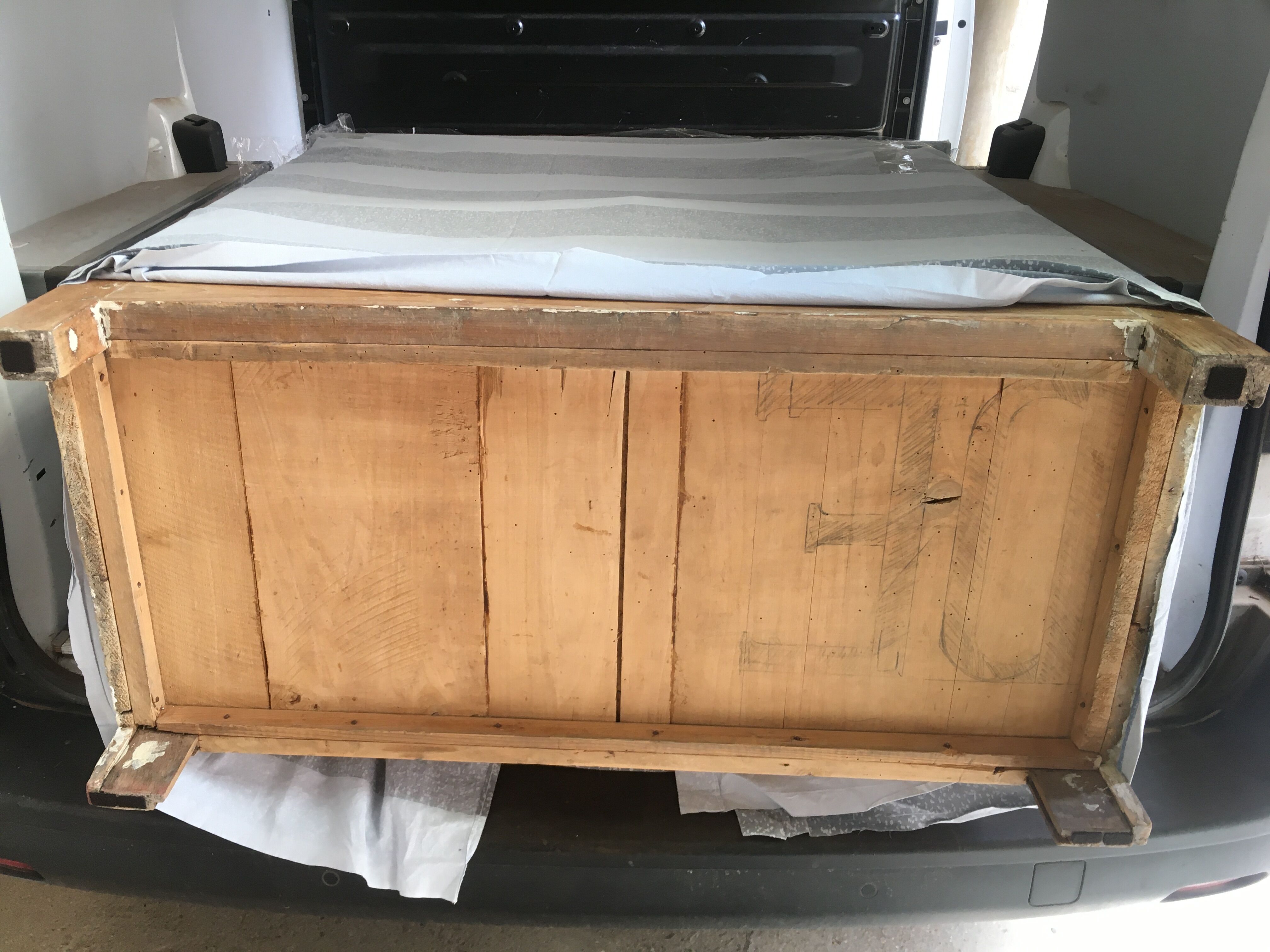 Patinated Parisian buffet
