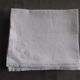 Set de 7 serviettes anciennes monogrammées brodées 60x50cm