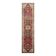 1970s Vintage Turkish Hand-Knotted Wool Cotton Red Runner Rug 90x390
