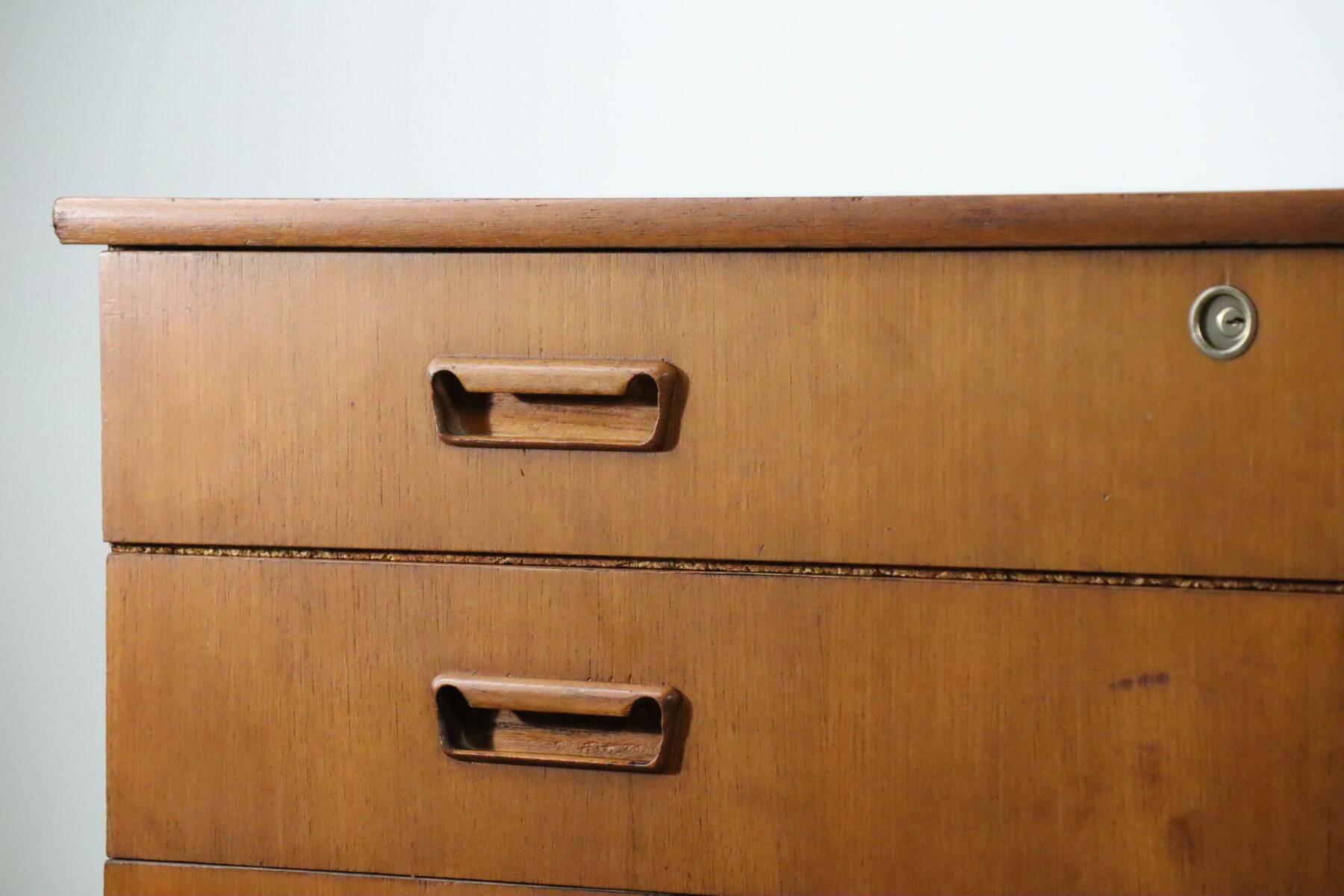 Scandinavian teak chest of drawers, 1960