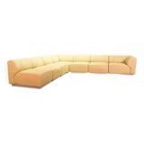 Distinctive Walter Knoll Modular Sofa 'Domaine' by Bernd Münzebrock, 1970s