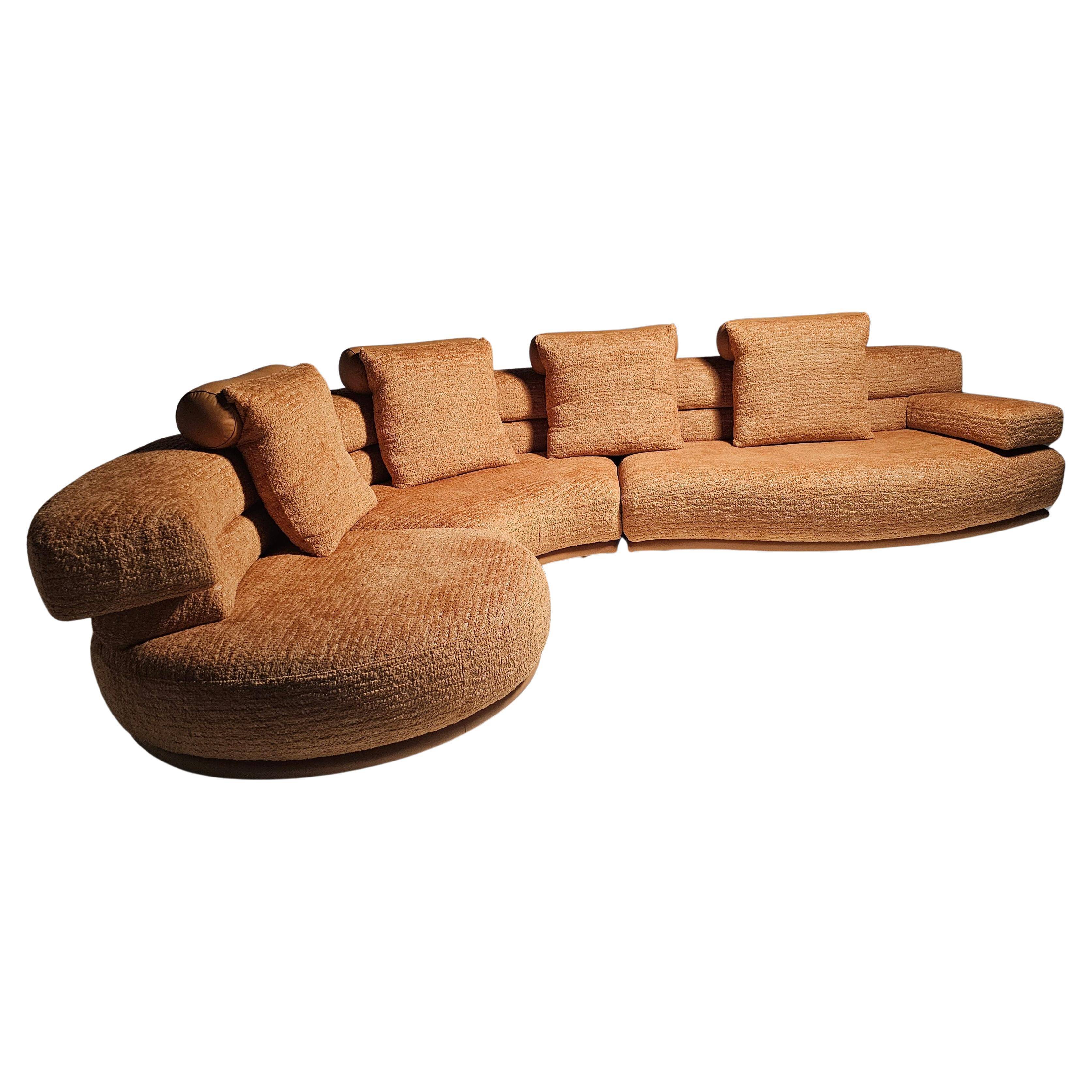 Sculptural canapé by Wiener Werkstätte, Austria, 1980s