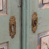 Garde-robe de mariée en art populaire peint 1849