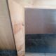 Miroir epais bois brut naturel 82/72cm - 1940