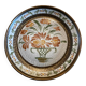 Stoneware dinner plate stamped Keraluc Quimper MPB