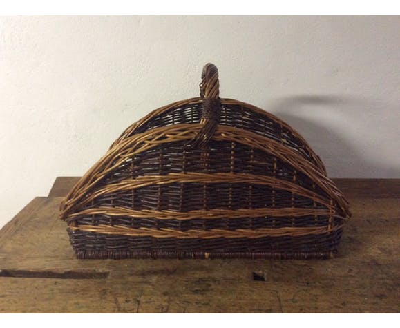 Gate logs braided Wicker