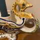 Rouen ceramic hand candle holder