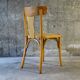 Chaise bistrot bois-courbé vintage 1960